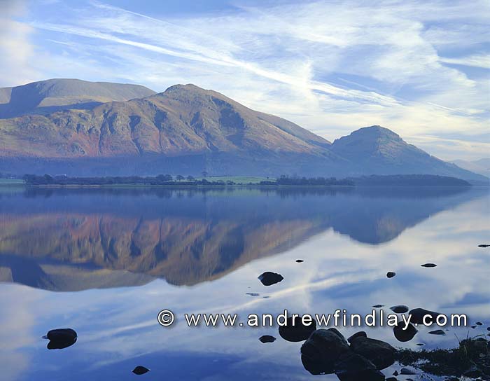 UK, Cumbria, Carlisle, Photographer © Andrew Findlay Ref:0329 Bassenthwaite Lake